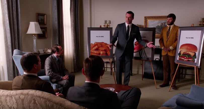 Don Draper Heinz pitch, 2013 Mad Men