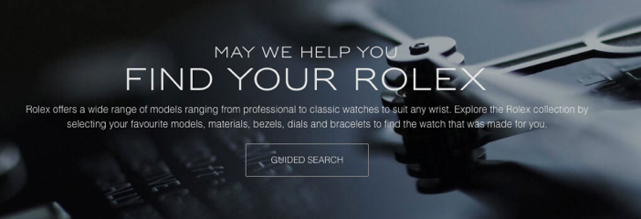 Find Your Rolex advertisement