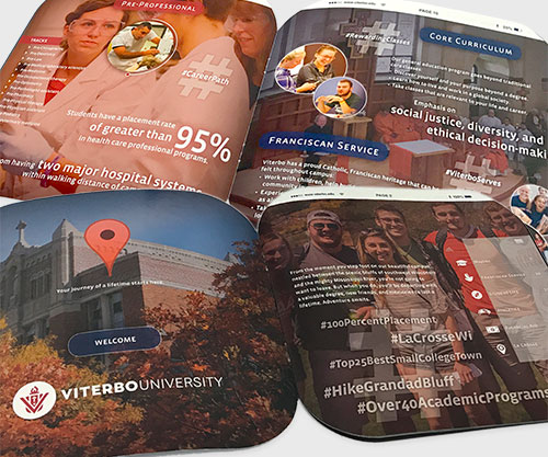 Pages from Viterbo yearbook