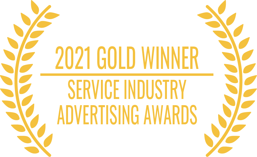 2021 Gold Winner, Service Industry Advertising Awards